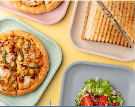 Snacks Plates: A Sustainable Alternative to Plastic and Styrofoam