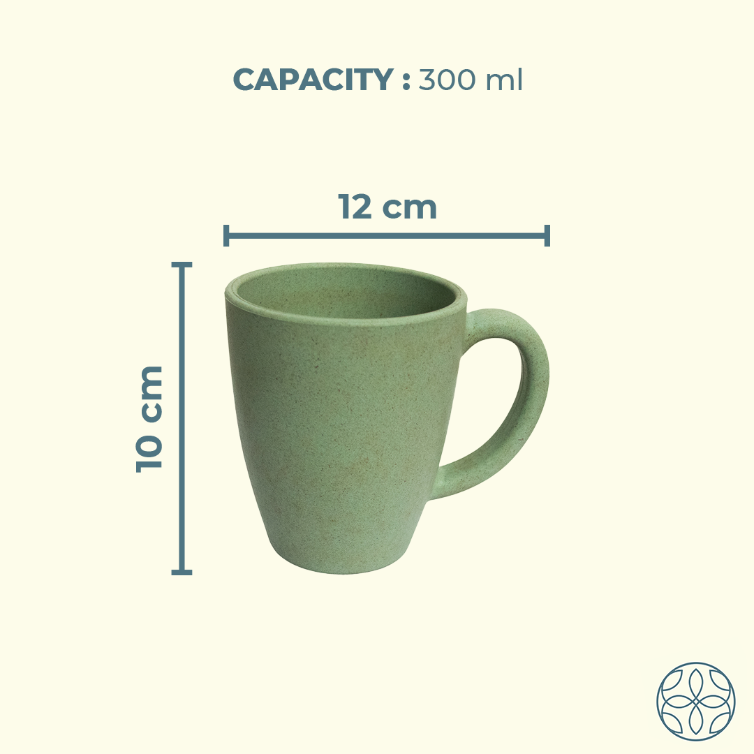 Rice Husk Coffee Mugs - 300ml