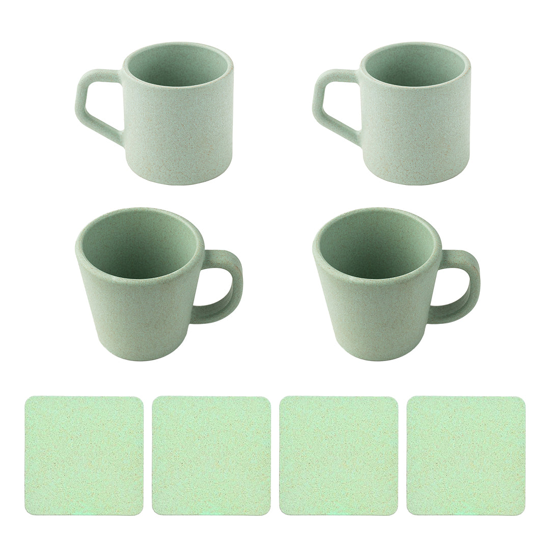 Rice Husk and Bamboo Fiber Coffee combo