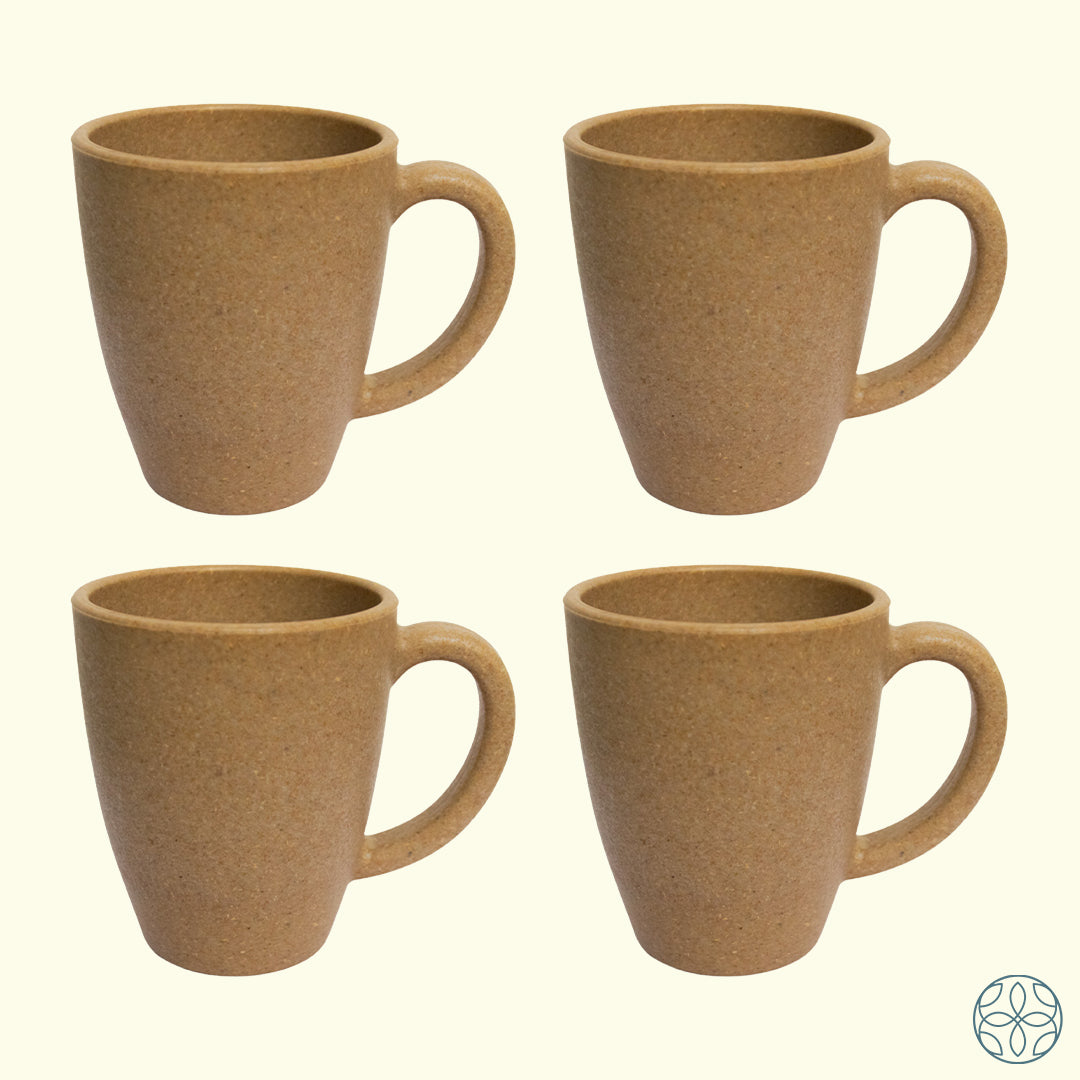 Rice Husk Coffee Mugs - 300ml
