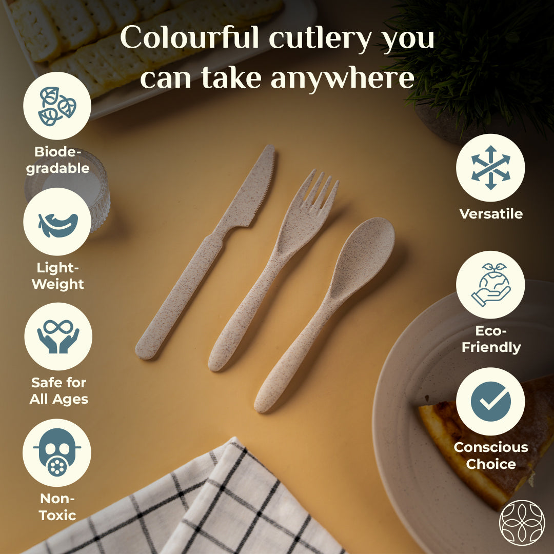 Wheat Straw Cutlery