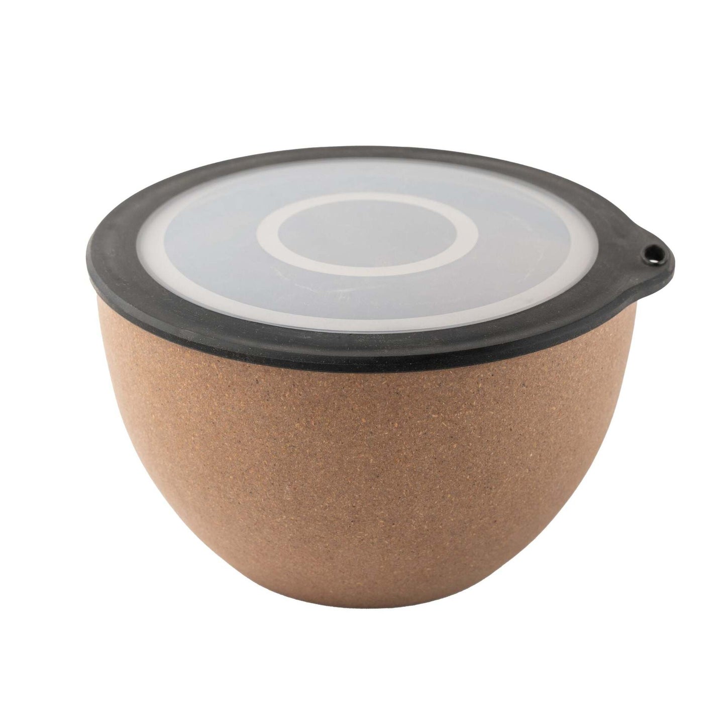 Rice Husk And Bamboo Fiber Serving Bowl With Lid - 2.9L