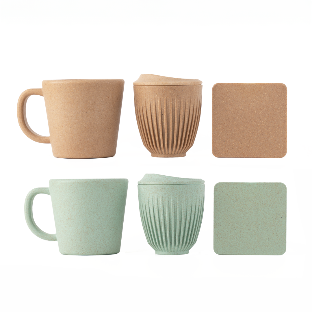 Rice Husk Gift Set - Festive Eco-Kitchenware Combo