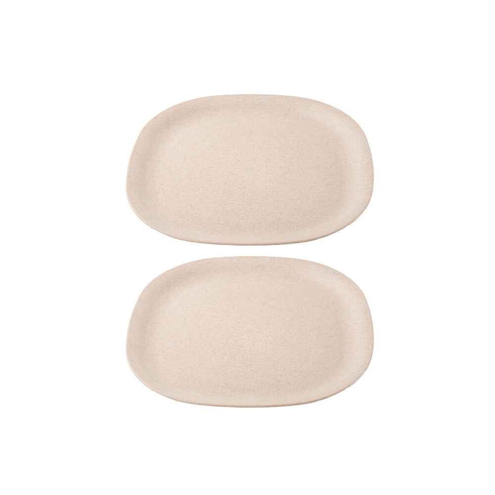 Rice husk And Bamboo Fiber Dinner Plates 9