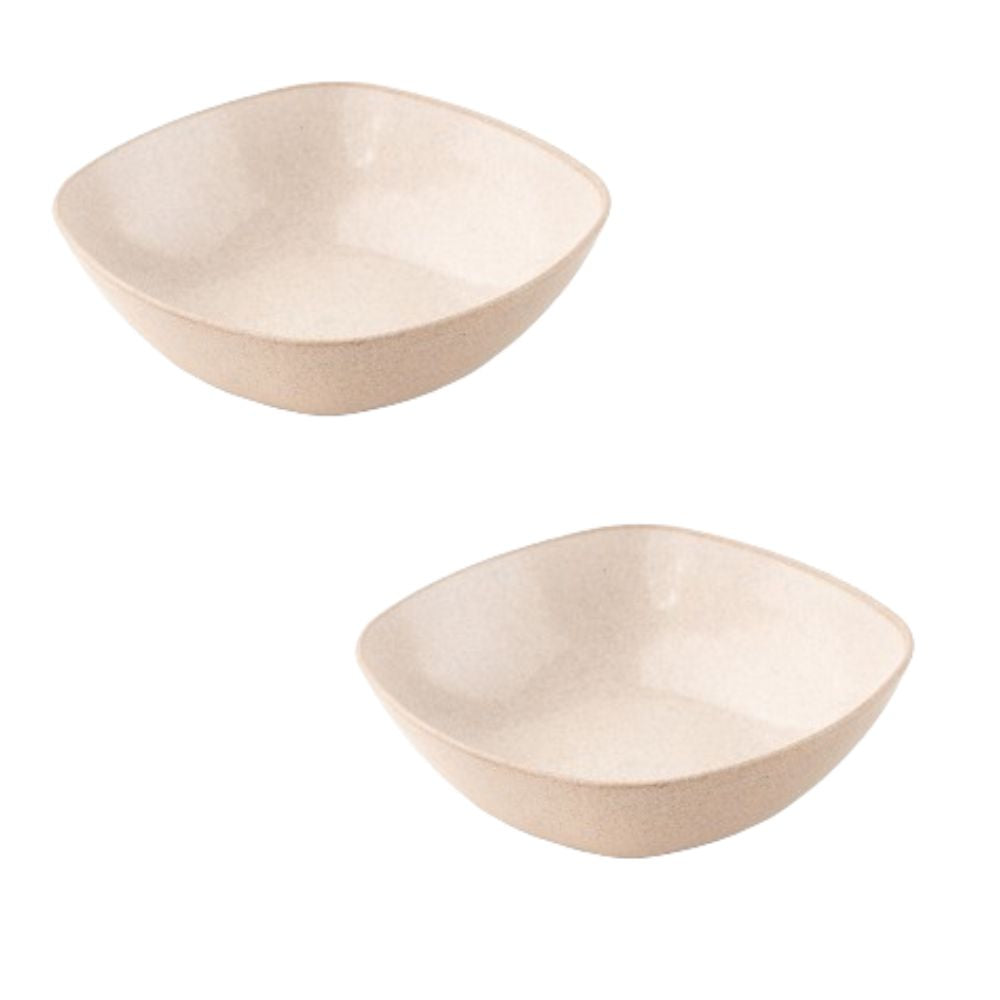 Rice husk And Bamboo Fiber Multipurpose Snack Bowls