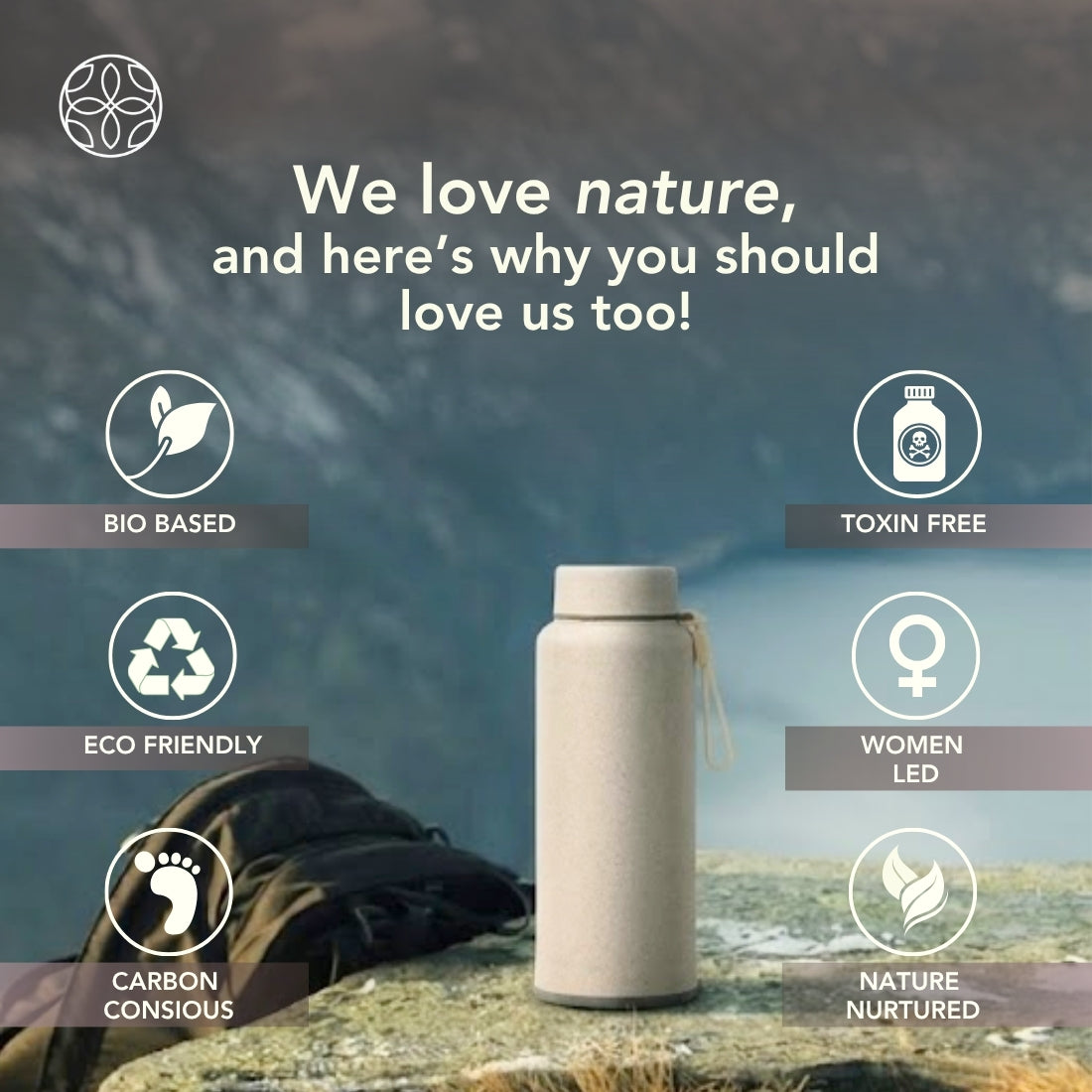 Aqo Eco-Friendly Insulated Water Bottle