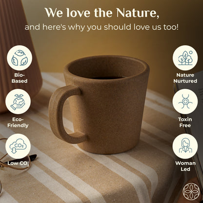 Rice Husk and Bamboo Fiber Coffee combo