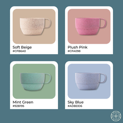 Wheat Straw Coffee Mugs