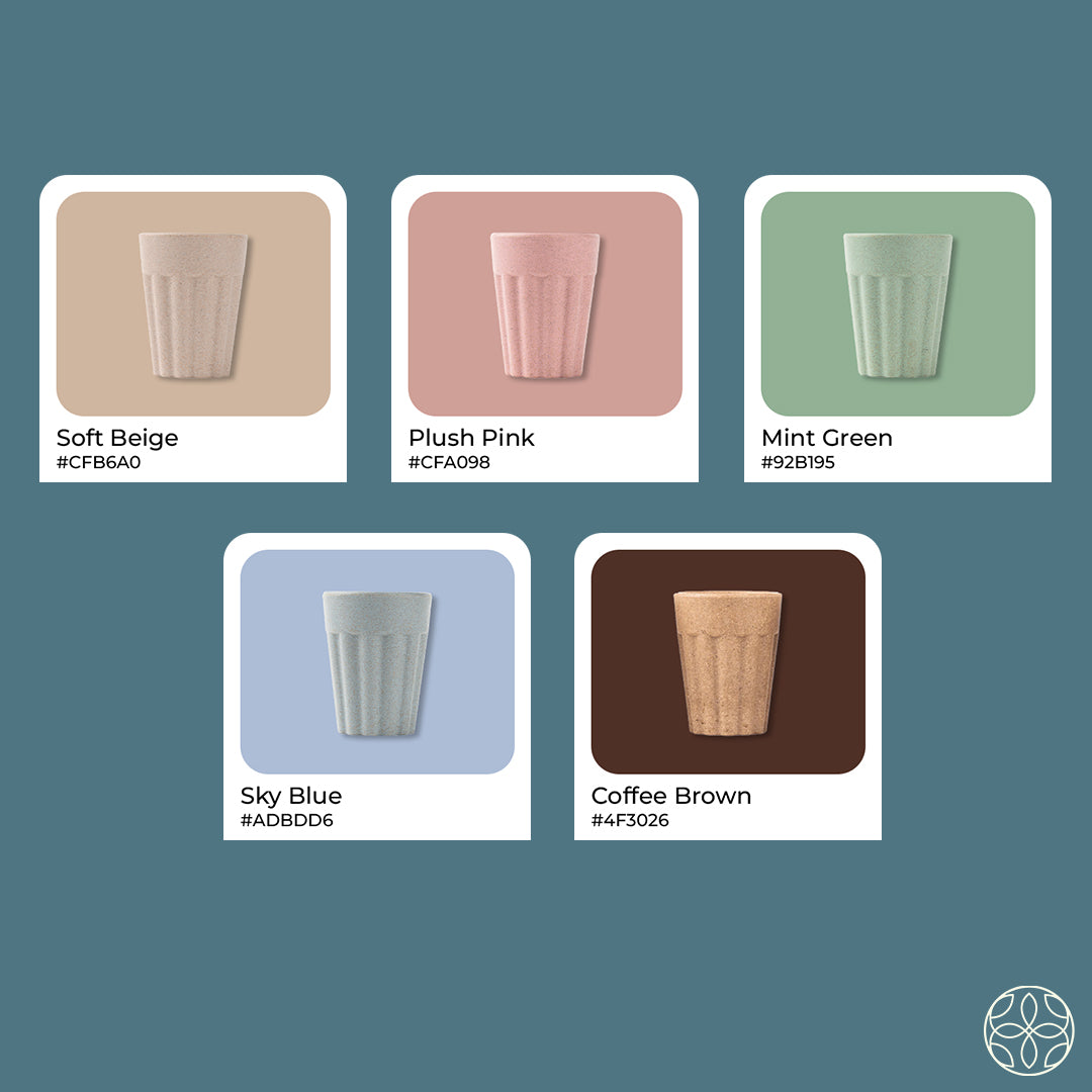 Rice Husk Cutting Chai Cups