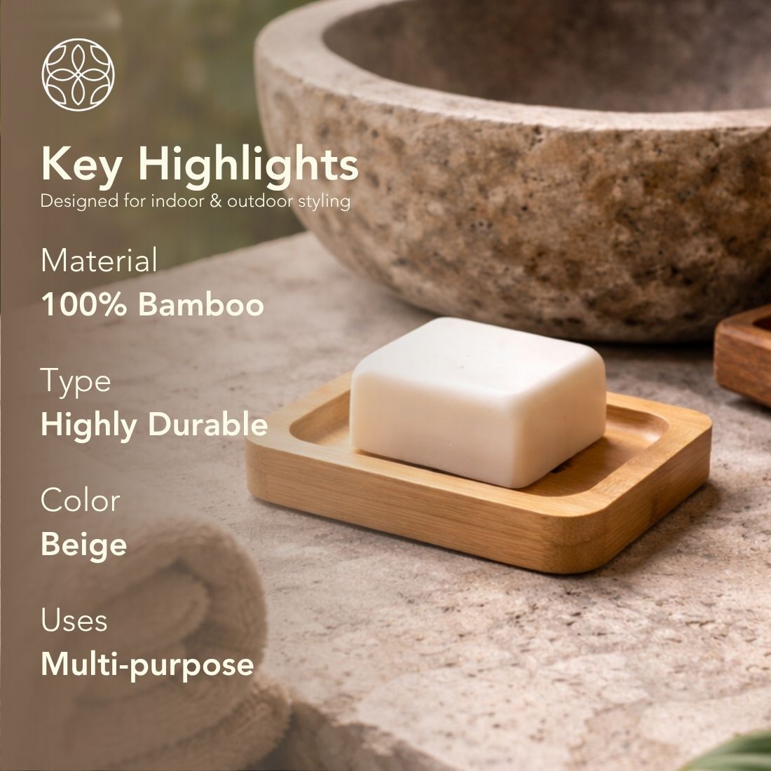 Eco-Friendly Bamboo Soap Case