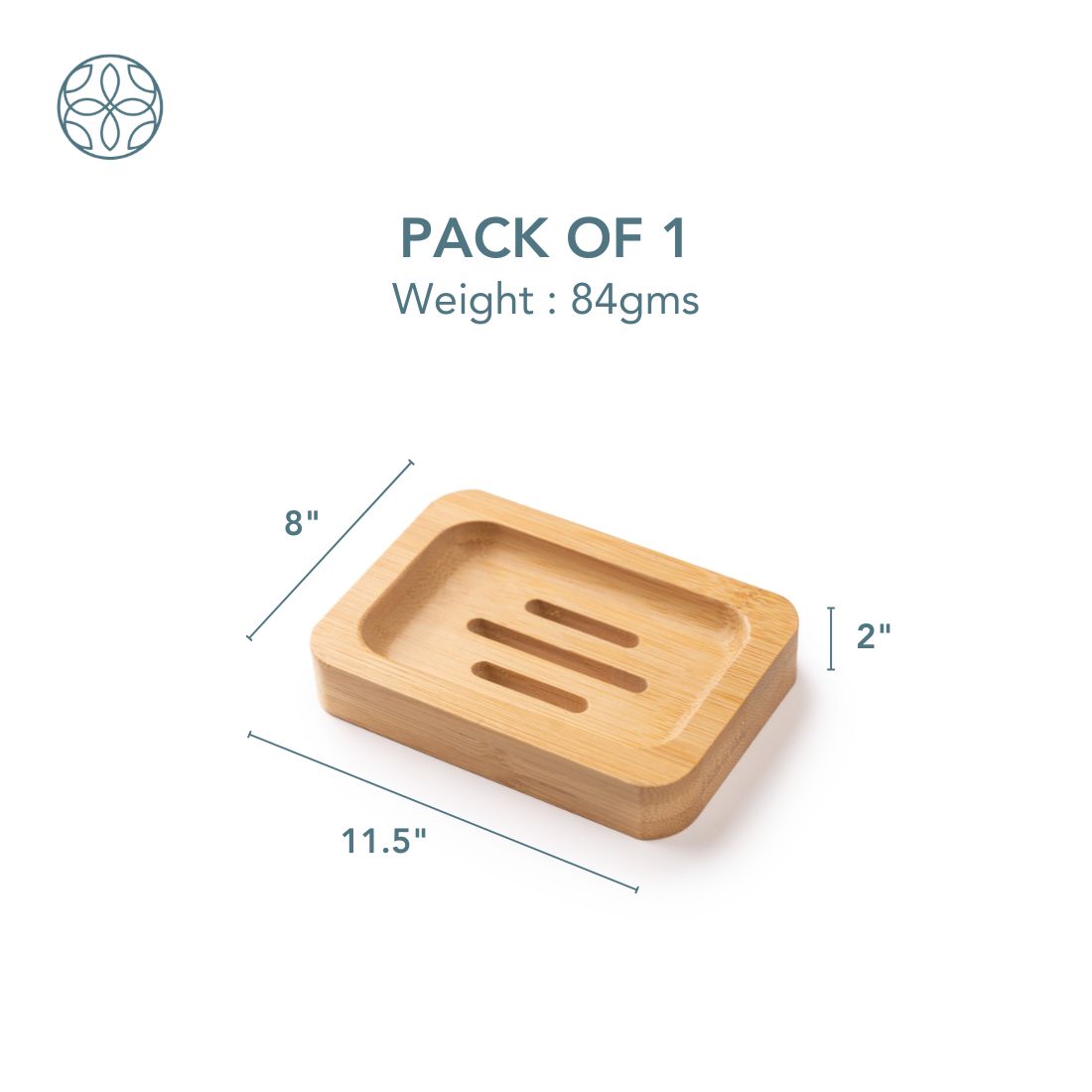 Eco-Friendly Bamboo Soap Case