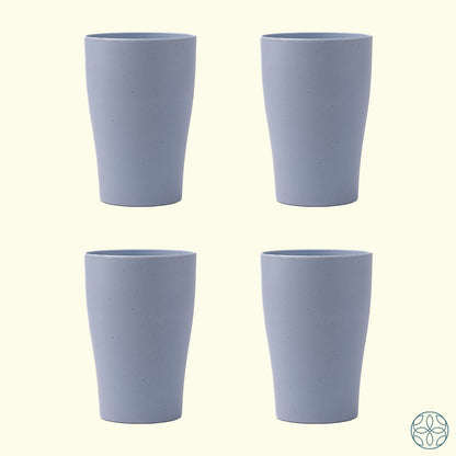 Wheat Straw Cups - Set of 4