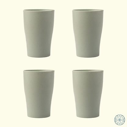 Wheat Straw Cups - Set of 4