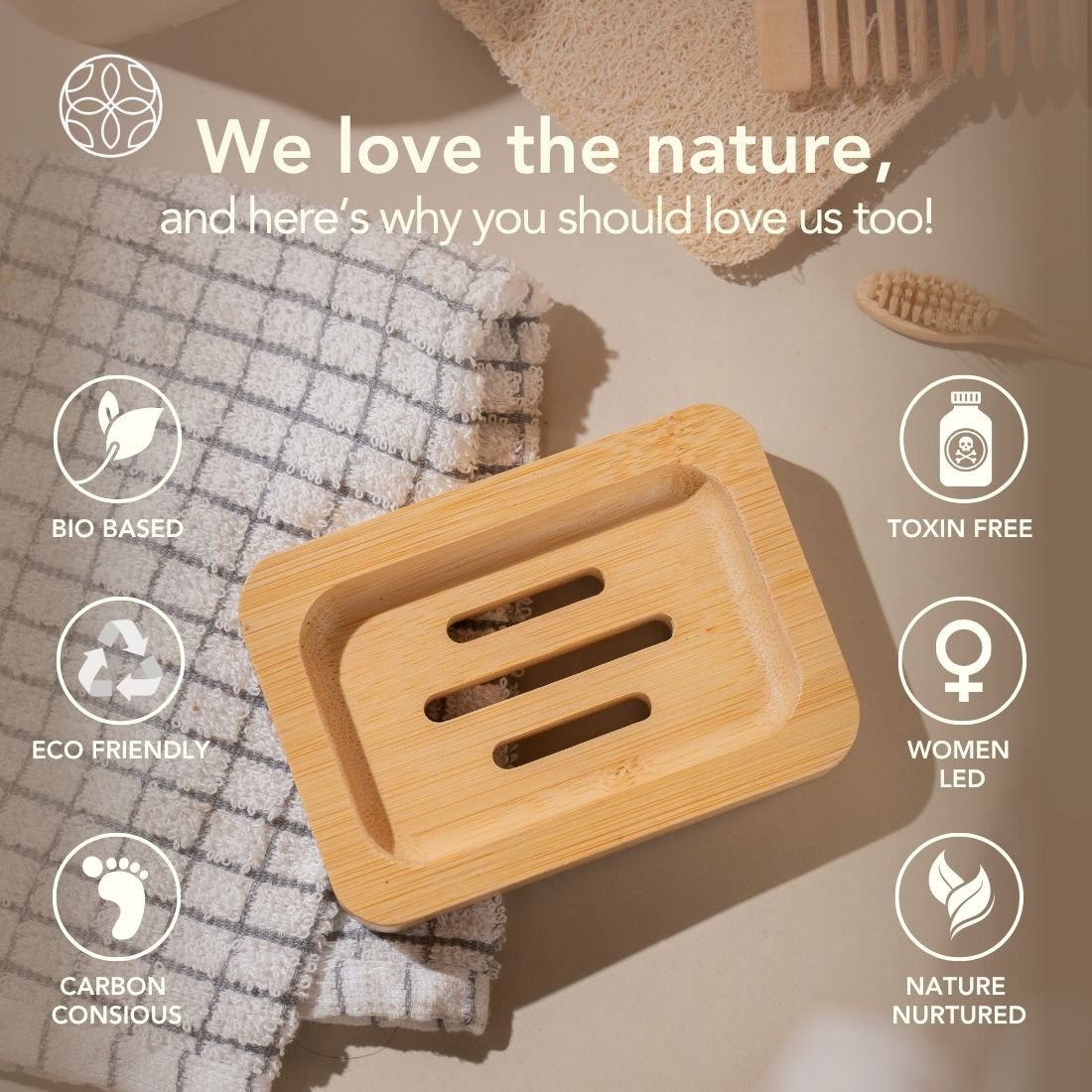 Eco-Friendly Bamboo Soap Case