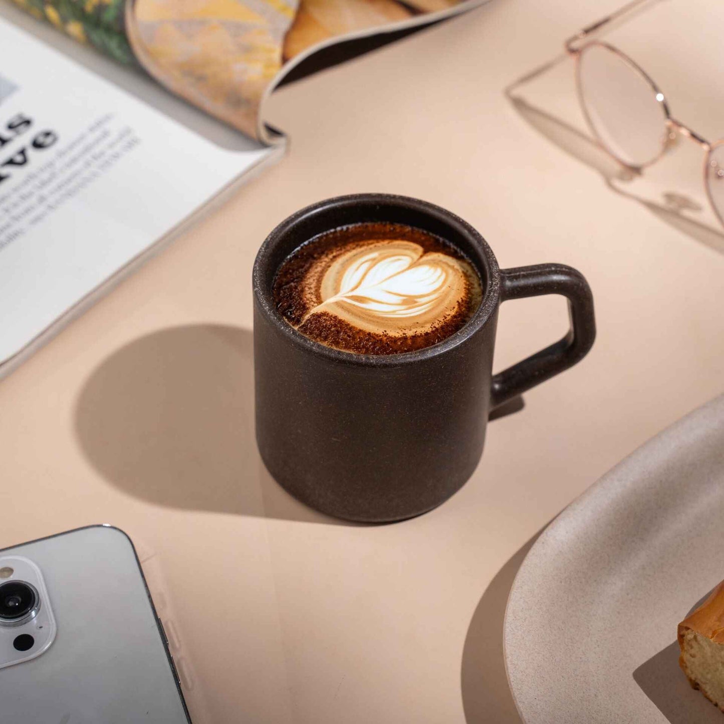 Rice Husk And Bamboo Fiber Cute Coffee Mugs