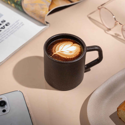 Rice Husk And Bamboo Fiber Cute Coffee Mugs