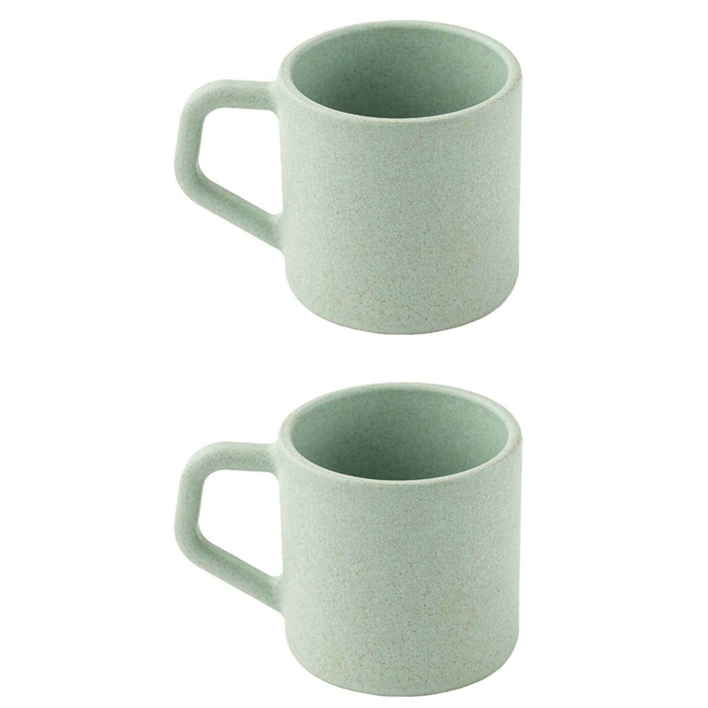 Rice Husk And Bamboo Fiber Cute Coffee Mugs
