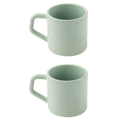 Rice Husk And Bamboo Fiber Cute Coffee Mugs