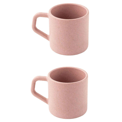 Rice Husk And Bamboo Fiber Cute Coffee Mugs