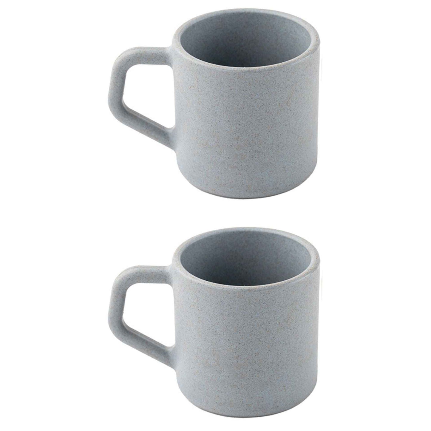 Rice Husk And Bamboo Fiber Cute Coffee Mugs