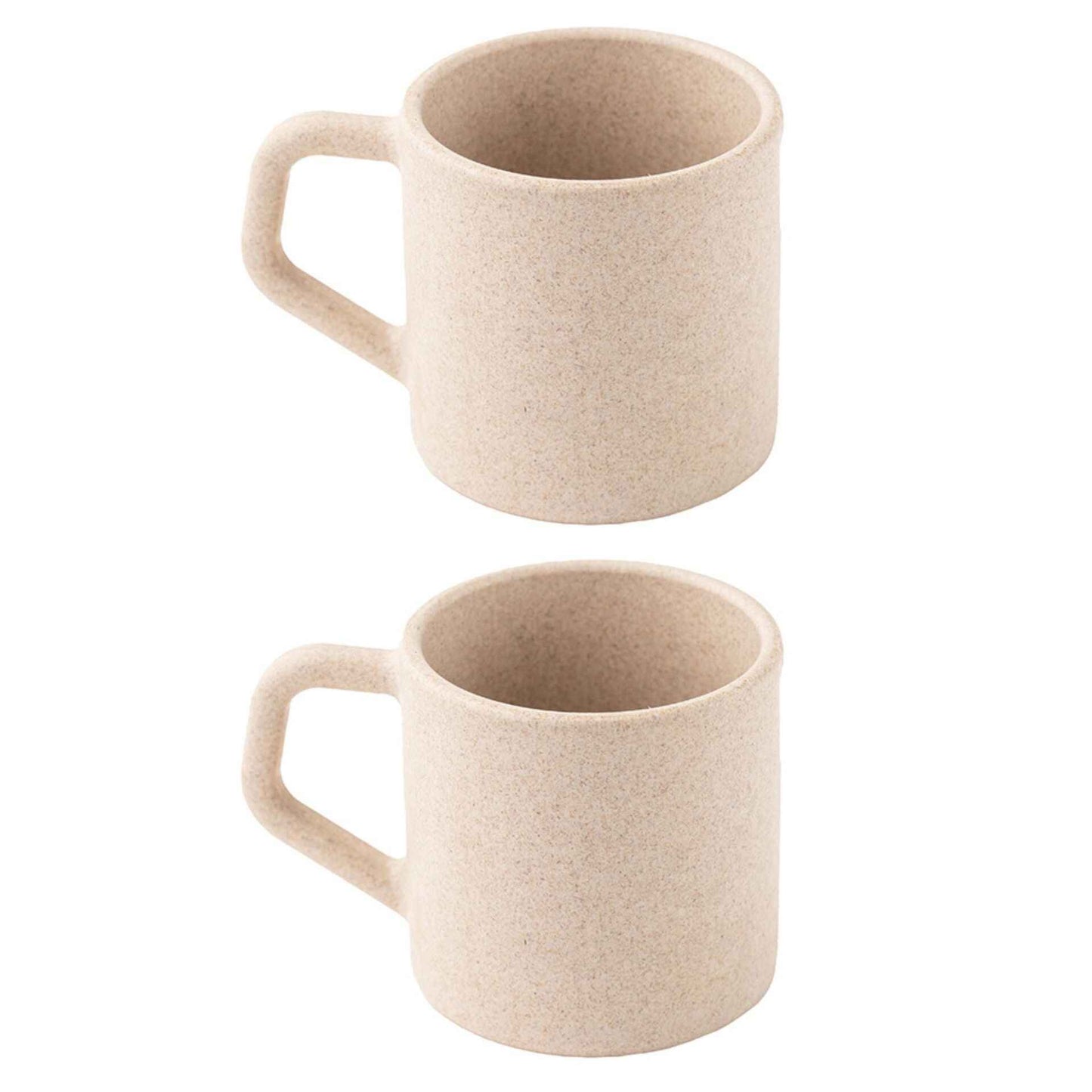 Rice Husk And Bamboo Fiber Cute Coffee Mugs