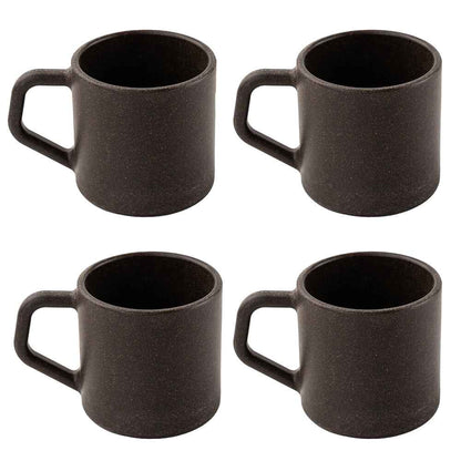 Rice Husk And Bamboo Fiber Cute Coffee Mugs