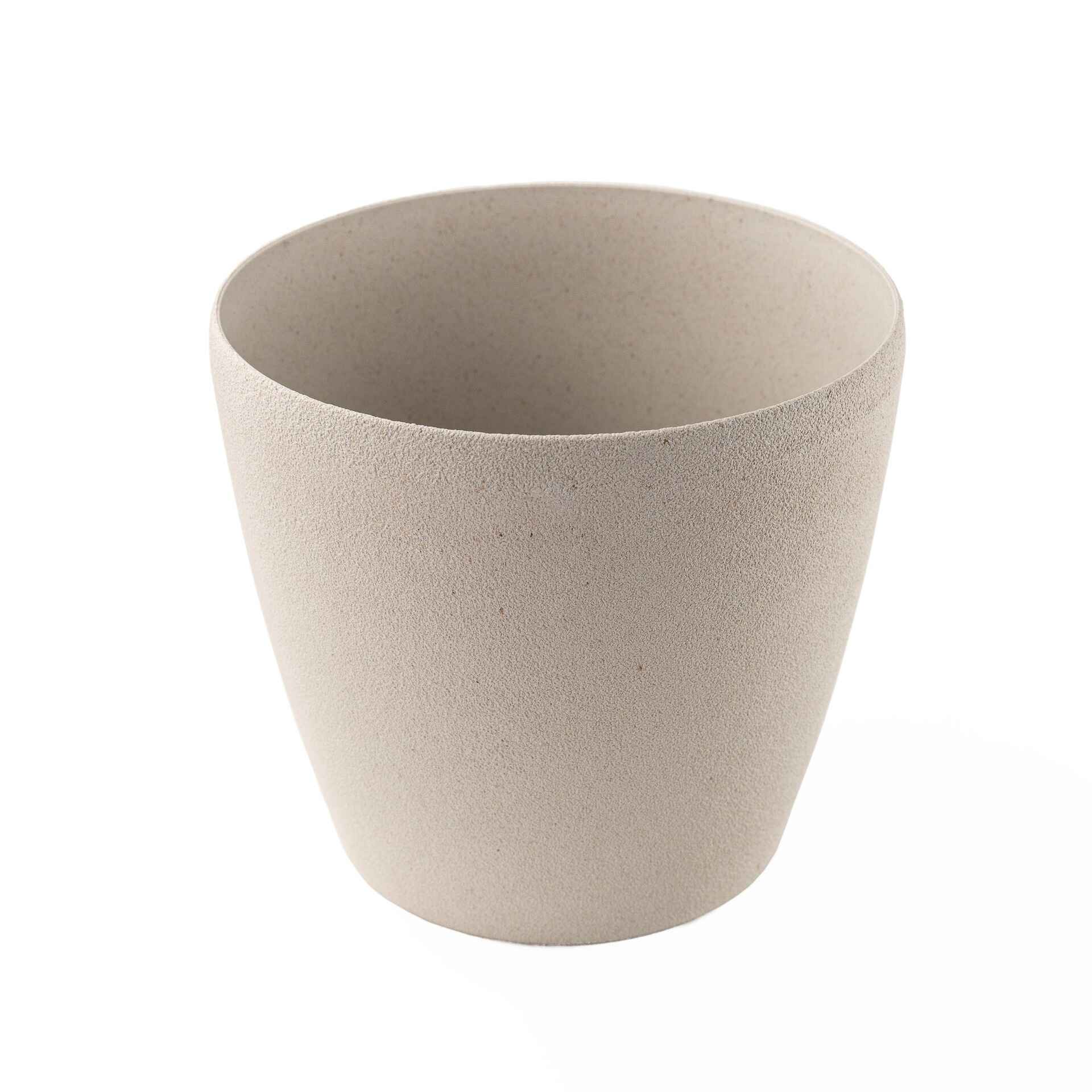 Rice Husk and Bamboo Fiber Lily Pot and Planter - Set of 2