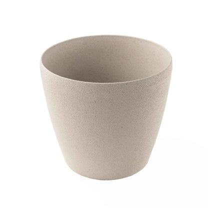 Rice Husk and Bamboo Fiber Lily Pot and Planter - Set of 2