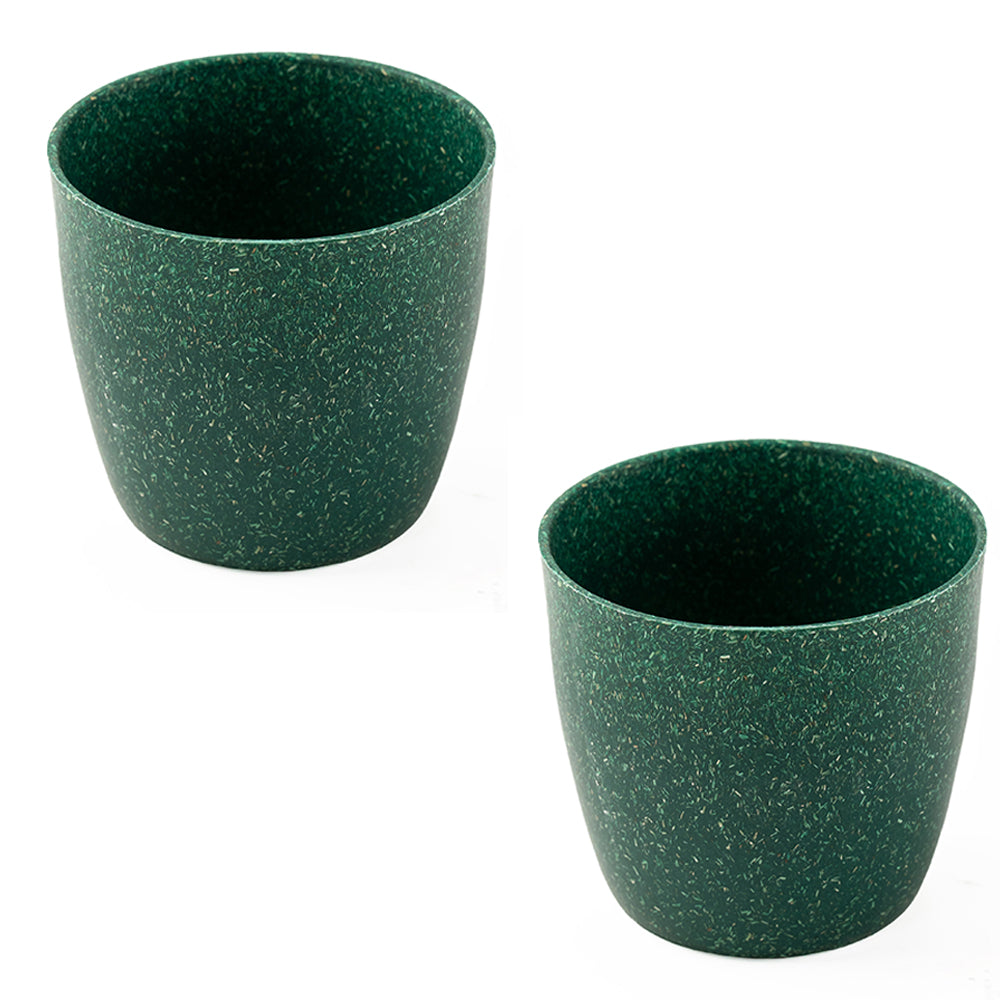 Rice Husk and Bamboo Fiber Lily Pot and Planter