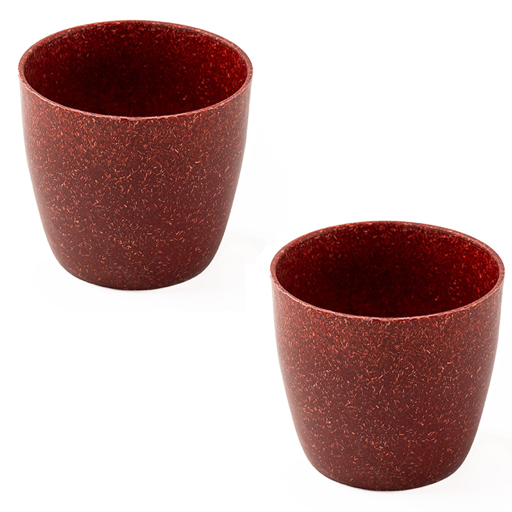 Rice Husk and Bamboo Fiber Lily Pot and Planter