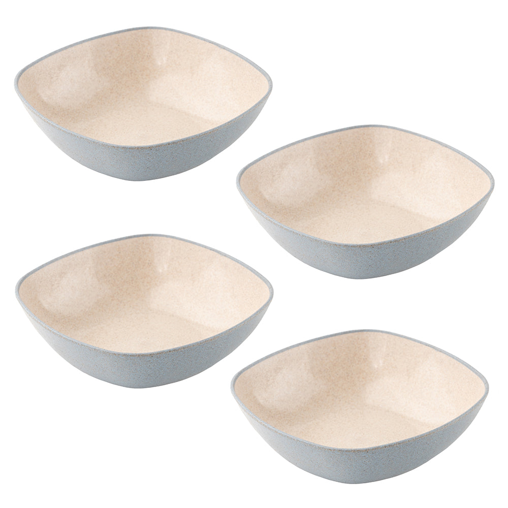 Rice husk And Bamboo Fiber Multipurpose Snack Bowls