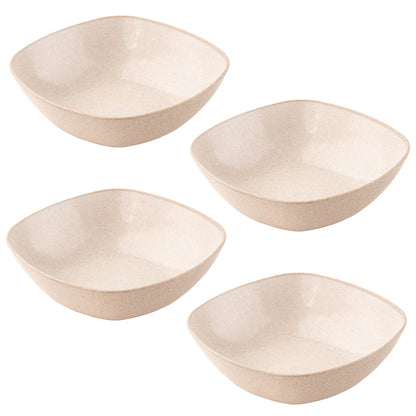 Rice husk And Bamboo Fiber Multipurpose Snack Bowls
