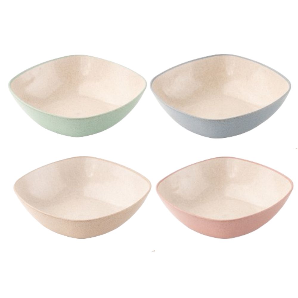 Rice husk And Bamboo Fiber Multipurpose Snack Bowls