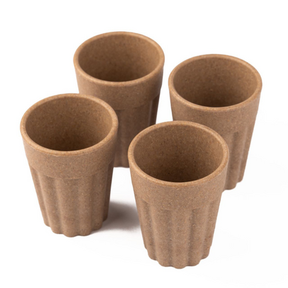 Rice Husk Cutting Chai Cups