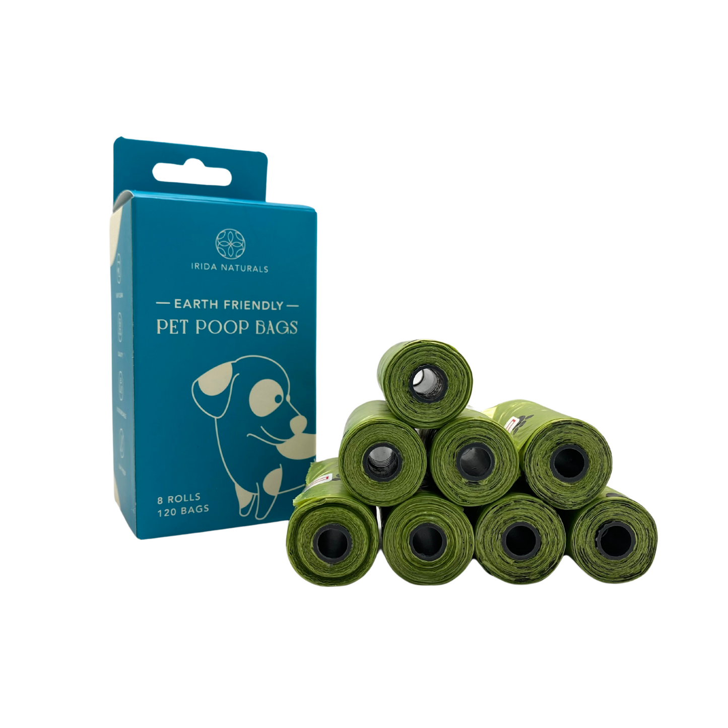 Biodegradable Pet Poop Bags - 120 Bags