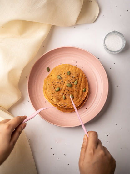 Wheat Straw Snack Plates - Set of 4