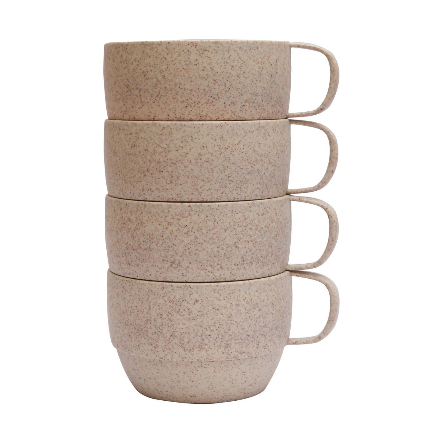 Wheat Straw Coffee Mugs - Set of 4
