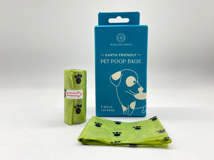 Irida Naturals Compostable Pet Poop Bags 120 Bags