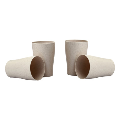 Wheat Straw Cups - Set of 4